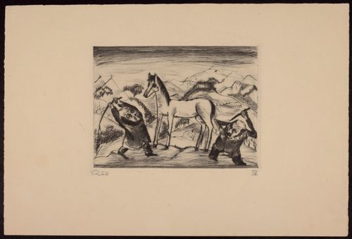 Richard Hallgarten, o. J., Druck, 11,4 x 15,3 cm, Richard Hallgarten, Im Boot sitzend, o.J., sw-Fotografie, Münchner Stadtbibliothek Monacensia KM F 283
